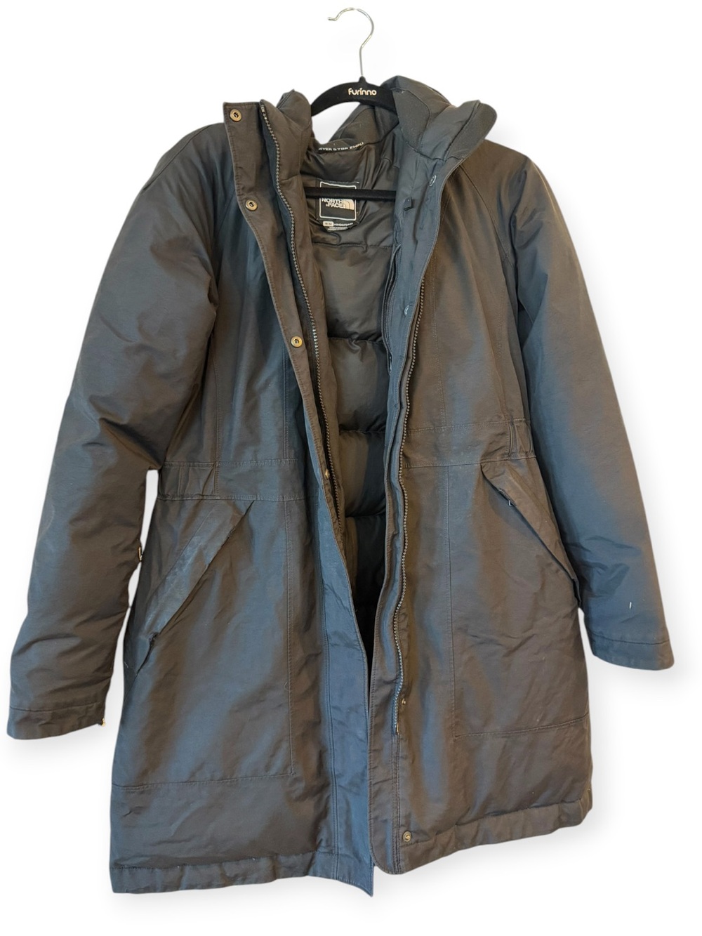 The North Face Women's Insulated Parka Jacket — Black